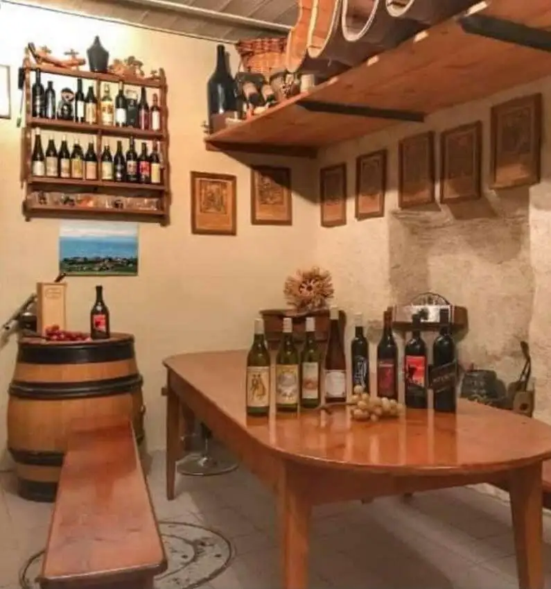 La cave A&C Chevalley o&ugrave; l'on peut d&eacute;guster les vins du domaine dans une atmosph&egrave;re fraiche et chaleureuse.